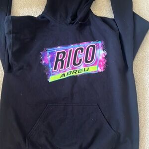 Black Hoodie Rico Abreu